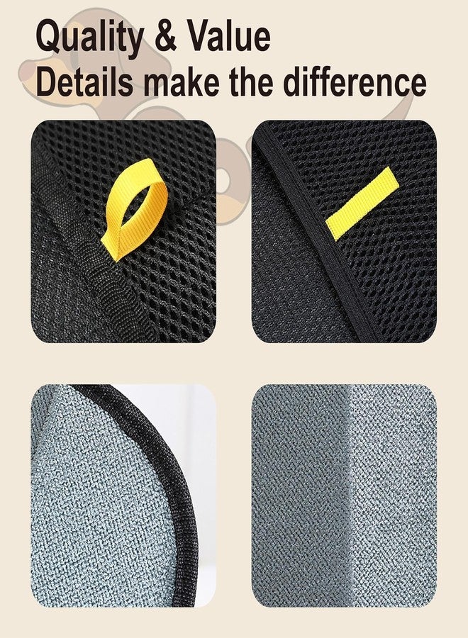 ATHA قفازات ATHA للعناية بالحيوانات الأليفة | فرشاة إزالة الشعر المتساقط/الغبار، فرشاة لإزالة شعر الحيوانات الأليفة، إزالة شعر الكلاب والقطط من الأرائك والسجاد والملابس، قفازات إزالة الشعر (قطعة واحدة) - Image 4